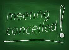 Bond Town Hall Meeting Cancelled