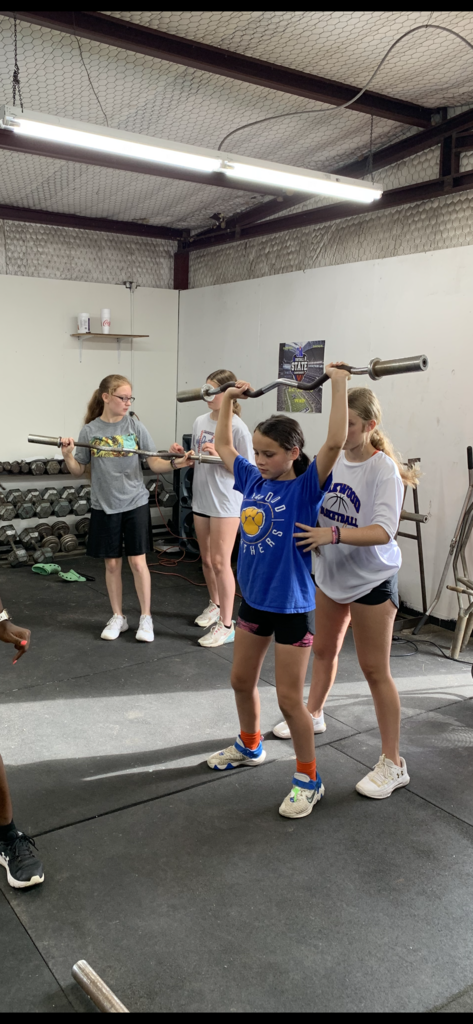Lady Panthers putting in work at summer workouts